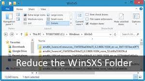 Full Guide On How To Reduce Winsxs Folder Size! - The Velvet