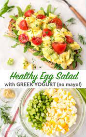 A healthy egg salad deb c. Healthy Egg Salad Perfect For Lunch Wellplated Com