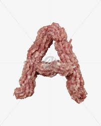 Please wait while your url is generating. A From Chopped Meat Font On Yellow Images Creative Fonts