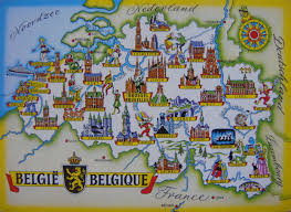 Ancienne Carte Illustree Belgie Belgique Avec Le Beffroi De Mons Belgie