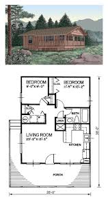 Country Style House Plan 45394 With 2 Bed 1 Bath Country Style House Plans Tiny House Plans Tiny House Plan