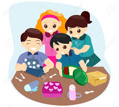 Image result for lunch time in school cartoon
