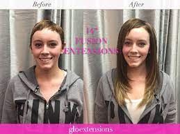 Hair Extensions Before And After By Glo Extensions Denver Hair Extensions Before And After Hair Extensions For Short Hair Long Hair Extensions