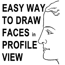 Firstly, you should lightly sketch an oval shape … or more specifically an upside down egg shape. How To Draw Human Faces In Profile Side View With Easy Method Tutorial How To Draw Step By Step Drawing Tutorials Human Drawing Face Drawing How To Draw Steps