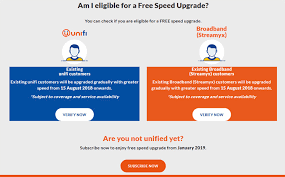 Links to microsoft's free upgrade/install options are provided at the end of this article, but we urge you to quickly read the article before you go straight to if you use assistive technology on windows, you are eligible for the free upgrade offer. that said, what are some of the assistive technologies that. Semakan Kelayakan Naik Taraf Percuma Unifi Free Speed Upgrade