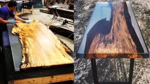 Make 50+ tabletop trees crafts for christmas or home decor. 10 Awesome Epoxy Resin Table Top Diy Woodworking Creative Ideas Live Edge River Table Countertops Youtube