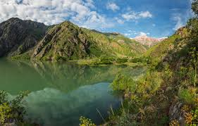 A network of protected nature territories plays a decisive role in preserving the biological multiplicity of uzbekistan. Wallpaper Landscape Mountains Nature Lake Vegetation Uzbekistan Urungach Images For Desktop Section Pejzazhi Download