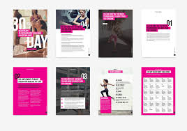 Fitness Bold Ebook Template Ebook Template Ebook Design Ebook