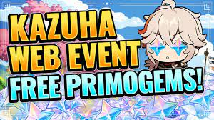 New Kazuha Web Event Free Primogems Wallpaper Included Genshin Impact Inazuma Crafting Boat It Tambourine Shaman Together Blogs Communities