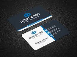 Use a word business card template to design your own custom cards by adding a logo or tagline. Business Card Free Download On Behance