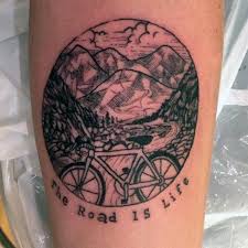 If you re a fan of mountain and ocean tattoos then it s definitely worth checking these out too. Top 67 Bicycle Tattoo Ideas 2021 Inspiration Guide