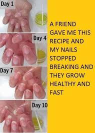 A Friend Gave Me This Recipe And My Nails Stopped Breaking And They Grow Healthy And Fast How To Grow Nails Healthy Nails Natural Hair Mask