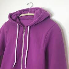 American Apparel Dark Orchid Flex Fleece Xs Xl Nwt