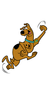 Scooby Doo Running Away Again Sticker Scooby Doo Scooby Cartoon Painting