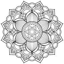 May 17, 2021 · coloring flower mandala postcards and books. Mandala Coloring Unique Flower Flower Coloring Pages Novocom Top