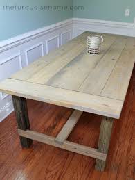 Diy Farmhouse Table For Less Than 100 The Turquoise Home Diy Farmhouse Table Furniture Diy Home Diy
