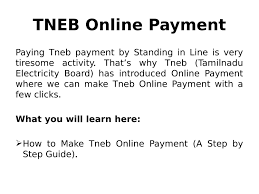Tangedco's quick pay bill payment facility: Tneb Online Payment By Sheshidharreddy Issuu