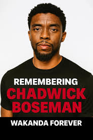 Chadwick Boseman left us physically, and as painful as it is, I also find  great joy in that the mere mention of his name brings us as Black people so  much pride,