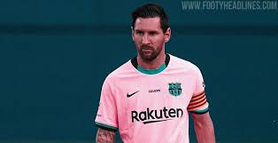 Best deal messi barcelona jersey. Barca Players Club Forced Nike To Change 20 21 Third Kit Combination Footy Headlines