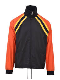 Black And Orange Jacket Mens 