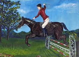 Horse Jump by Eric Ovelgone