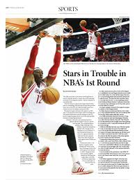 Viimeisimmät twiitit käyttäjältä nba (@nba). Stars In Trouble In Nba S 1st Round Epoch Times Newspaper Editorialdesign Sports Magazine Design Newspaper Layout Sports Magazine