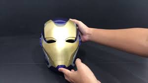 You cede see him at toy's' r us. Mini Review The Mark 49 Helmet Rescue Pepper Potts Youtube