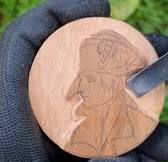 A new woodcarving project! Mostly whittled with one tool. I use cherry wood  to carve a profile of Napoleon. This is a simple relief carving #carving  #woodcarving #woodcarvingprocess #handmade ...