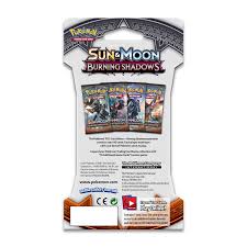 Let's take a trip through recent pokémon tcg history. Pokemon Tcg Sun Moon Burning Shadows Sleeved Booster Pack 10 Cards Pokemon Center Official Site