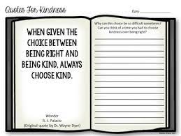 Enjoy our prompts quotes collection. Quotes For Kindness Writing Prompts By Addie Williams Tpt