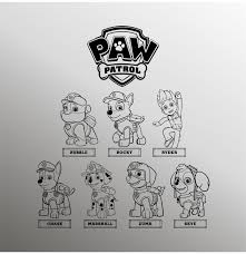 Paw Patrol Svg Paw Patrol Bundle Svg Paw Patrol Pack Paw Patrol Clipart For Silhouette Paw Patrol Vecto Paw Patrol Paw Patrol Clipart Paw Patrol Characters
