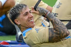 Enzo in training with Argentina 🇦🇷