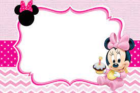 Learn how to make minnie mouse birthday invitation card step by step. The Largest Collection Of Free Minnie Mouse Invitation Templates Part 1