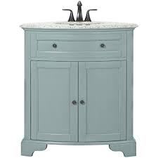 ( 3.0 ) out of 5 stars 1 ratings , based on 1 reviews current price $559.00 $ 559. Home Decorators Collection Hamilton 31 In W Corner Bath Vanity In Sea Glass With Granite Vanity Top In Grey And White Sink 10809 Cs30h Sg The Home Depot Granite Vanity Tops Marble Vanity