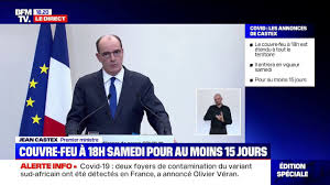 Par olivier peguy avec afp, ap • mise à jour: Couvre Feu A 18h Les Derogations Seront Les Memes Que Celles Applicables Pour Le Couvre Feu A 20h Selon Jean Castex