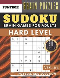 This brain puzzle games for adults improves visual scanning, planning, and spatial memory skills. Hard Sudoku 300 Sudoku Hard To Extreme Difficulty With Answers Brain Puzzles Books For Expert And Activities Book For Adults By Jenna Olsson
