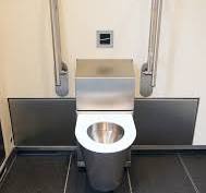 Sanitronics | Die drehbare Toilette