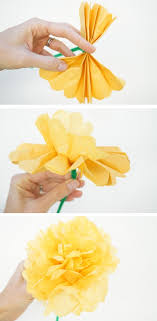 Paper flowers are a thing—and a very big thing, a quick search of #paperflowers on instagram reveals. How To Make Marigolds For Day Of The Dead Tinkerlab