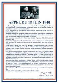 Résultat de recherche d'images pour "18 juin 1940"