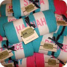 Personalized Beach Towels Welcoming Present To All My Guests Personalized Beach Towel Destination Birthday Party Beach Towel Gift