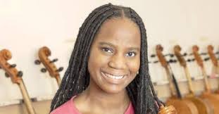 Amelia heads for neuroscience with violin background music