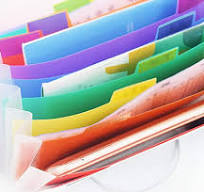 A6 Mini 13 Pockets Portable Storage Clip With Buckle Expanding File Folder  Rainbow Document Organiser Multicolor Wallet Case