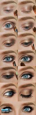 ألبوم طريقة وضع المكياج خطوة بخطوة بالصور Smokey Eye Makeup Blue Eye Makeup Tutorial Eye Makeup