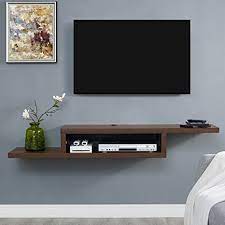 See more ideas about furniture, tv furniture, tv stand. Martin Furniture Asymmetrical Floating Wall Mounted Tv Console Amazon De Kuche Haushalt