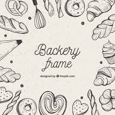 free bakery food frame background vector 89989 free svg png download gallery design free bakery food frame background