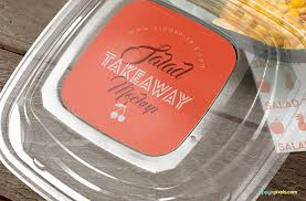 Free Food Box Mockup Zippypixels Box Mockup Recipe Box Takeaway Packaging