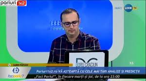 Facem pariurile cu doru craciun. Pariuri1x2 Ro Doru Craciun