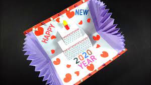 New wedding card design 2020 dosto mene corel darw me design kiya hai or sabase best hai vo hai corel draw x7 ,x4,x5,x6 aap logo ko jo corel draw new wedding card design agar aap logo is file ko dekh kar deisng karte hai to aap ke pas ak bahut achhi shadi card design bana jayegi mejhu acha. Beautiful Handmade Happy New Year 2020 Card Idea New Card Design 2020 Pop Up Card Youtube