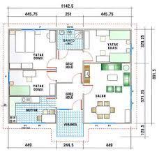 100m2 Ev Planlari Google Da Ara Ev Planlari Ev Plani Evler