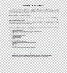 A power of attorney form is a document that proves as evidence in a contract of agency. Document Template Power Of Attorney Form Letter Png Clipart Apa Style Area Diagram Document Form Free